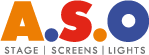 A.S.O stage, screens, lights
